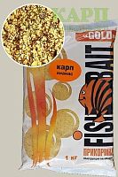 Прикормка FishBait Gold КАРП ВАНИЛЬ 1кг