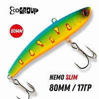 Виб ECOPRO Nemo Slim 80mm 17g 051-Bulbulator Blue