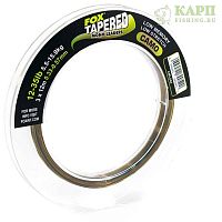 FOX TAPERED LEADER Camo 12-35lb - Конусный моно лидер камуфляжный