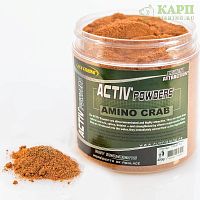 Fun Fishing Activ Powder AMINO CRAB 400гр - высокоатрактивная порошковая добавка (КРАБ)