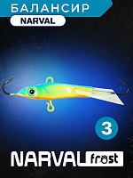 Балансир Narval Frost Husky-3 6g #006-Blue Back Chartreuse