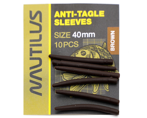 Отводчики для поводка Nautilus Anti Tangle Sleeves Brown Отводчики для поводка Nautilus Anti Tangle Sleeves Brown