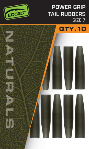 Конуса для клипсы усиленные FOX EDGES Naturals Power Grip Tail Rubbers #7