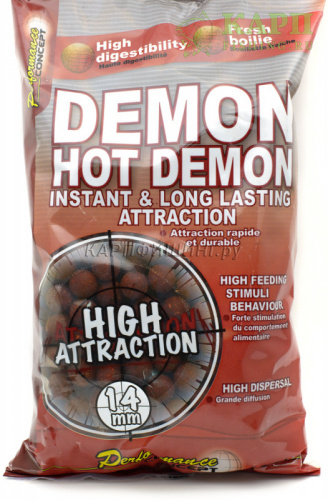Бойлы Starbaits DEMON Hot Demon | Хот Демон (Острые специи) 1kg