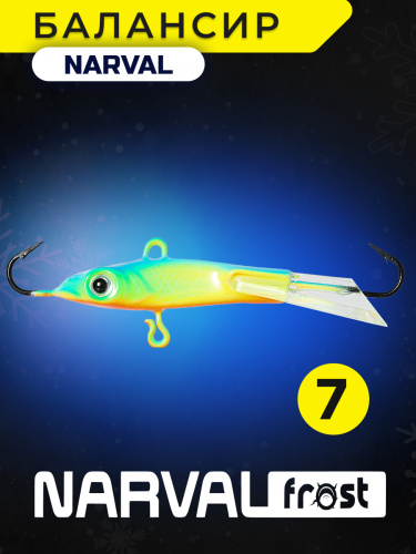 Балансир Narval Frost Husky-7 20g #006-Blue Back Chartreuse Балансир Narval Frost Husky-7 20g #006-Blue Back Chartreuse