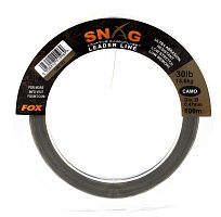 FOX SNAG LEADER Line Camo 30LB 0.47mm - Монофильный Шок-Лидер