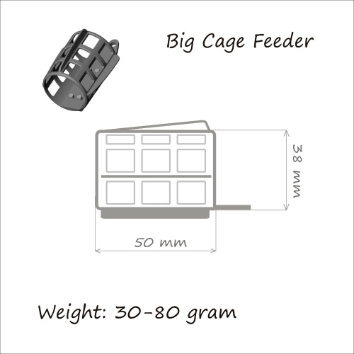 Кормушка фидерная ORANGE Big Cage Feeder фото 2