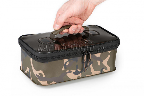 Камуфляжная коробка для оснасток и сумка для снастей FOX Aquos Camo Rig Box & Tackle Bag фото 5