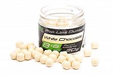 Плавающие дамбелсы ZEMEX Pop-Ups Dumbells White Chocolate (Белый Шоколад) 8x6mm