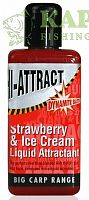 Ликвид Dynamite Baits STRAWBERRY & ICE CREAM Liquid 250ml - КЛУБНИКА и МОРОЖЕНОЕ