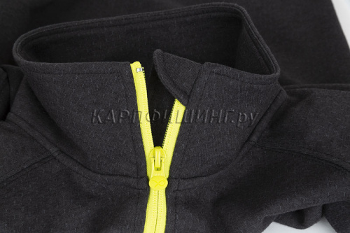 Толстовка Matrix Minimal Black Marl 1/4 Zip Sweater фото 4
