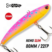 Виб ECOPRO Nemo Slim 80mm 22g 092-Pink Delirium-UV