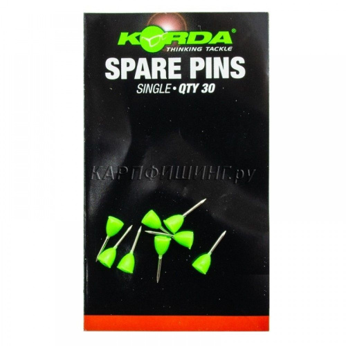 Булавки для крепления поводков одинарные Korda Single Pins фото 3