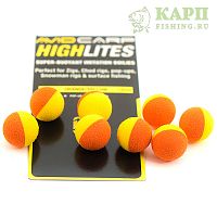 Шарик плавающий AVID CARP High Lites 14mm Orange/Yellow