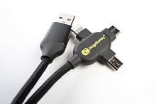 Кабель для зарядки Ridge Monkey Vault USB-A to Multi Out Cable 2m
