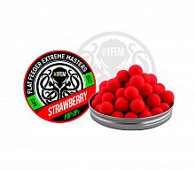 Плавающие бойлы FFEM Pop-Up Strawberry (клубника)