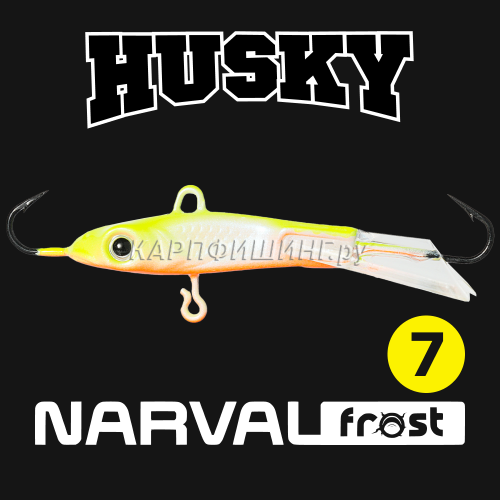 Балансир Narval Frost Husky-7 20g #007-Chartreuse Black Pearl