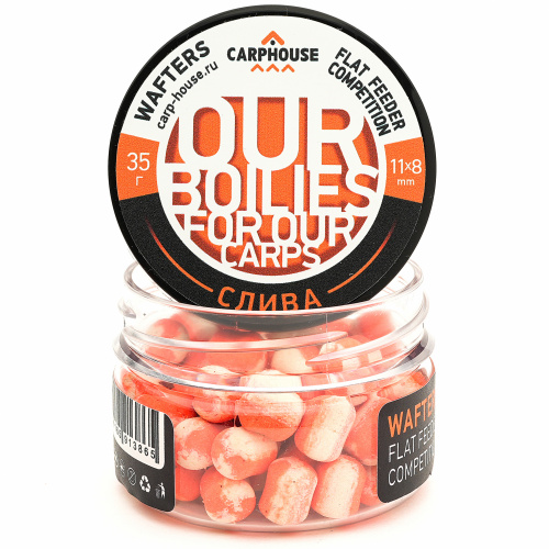 Вафтерсы Carp-House Слива 11x8mm