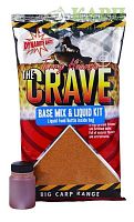 DYNAMITE BAITS 1kg CRAVE Base Mix & Liquid Kit 1kg - Микс для бойлов