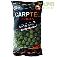 Бойлы Dynamite Baits CARPTEC SPICY SQUID | КАЛЬМАР 1kg