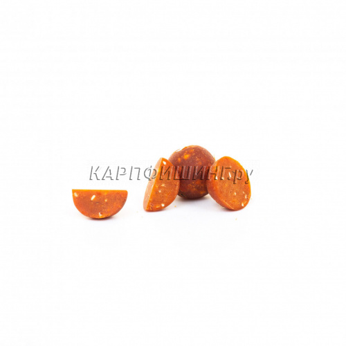 Бойлы GBS прикормочные Tangerine (Мандарин) 20мм 1кг фото 3