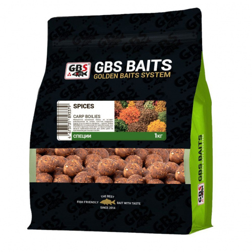 Бойлы GBS прикормочные Spices (Специи) 20мм 1кг фото 6
