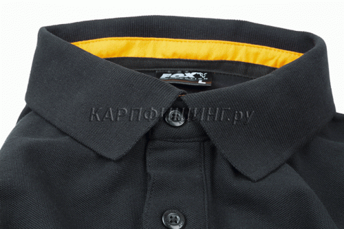 Футболка поло FOX Collection Orange & Black Polo Shirt фото 3