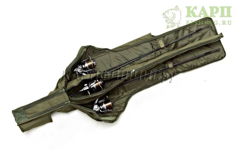 Чехол для 3х удилищ TRAKKER NXG 3 Rod Padded Sleeve 13ft - от 8 649 руб