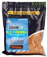 Прикормка Dynamite Baits Silver X Ice Fishing Groundbait Original 350gr для зимней ловли