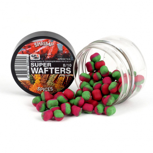 Вафтерсы GBS Shrimp-Spices (Креветка-Специи) 8x10mm фото 3