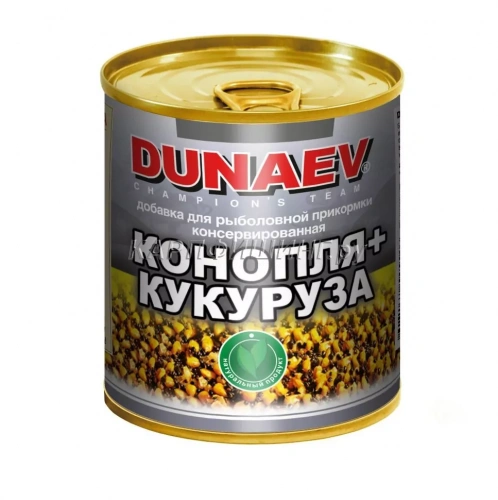 Зерновая смесь ДУНАЕВ "Конопля-Кукуруза" 320мл.