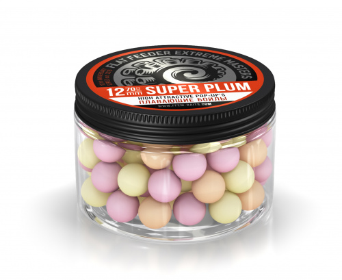 Плавающие бойлы FFEM Pop-Up Coctail SUPER PLUM (Слива) 12мм фото 4