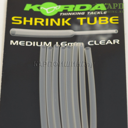 Термоусадка KORDA Shrink Tube CLEAR