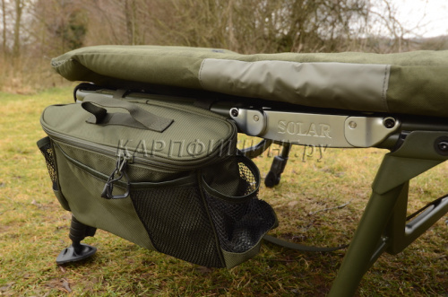 Раскладушка SOLAR SP C-Tech Bedchair (Includes Detachable Bag) + сумка для аксессуаров фото 3