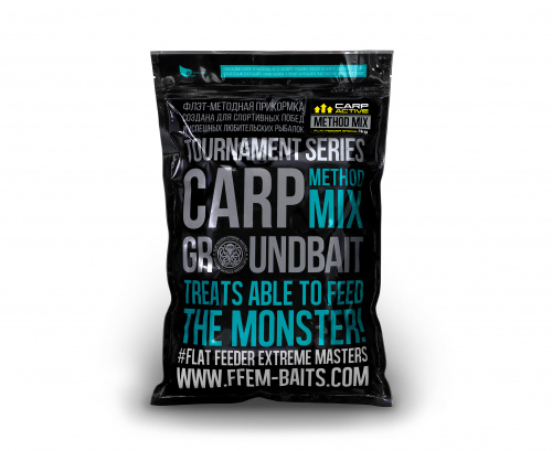 Прикормка флэт метод FFEM Method Mix CARP ACTIVE (Банан и Ананас) 1kg фото 6