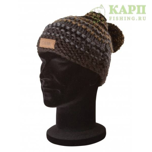 Шапка вязаная FOX CHUNK™  Bobble Hat - Heavy Knit