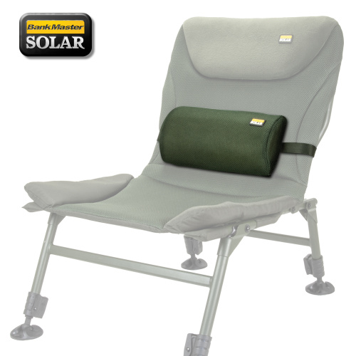 SOLAR Bankmaster Lumbar Support - аксессуар, который можно зафиксировать на большинстве моделей кресел и стульев других производителей. Поясничная поддержка просто крепится к креслу при помощи ремня и поддерживает нижнюю часть Вашей спины, создавая идеальную осанку и позволяя избегать болей в спине. Подушка для поясницы SOLAR Bankmaster Lumbar Support