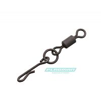 Быстросъем с колечком и вертлюгом Carp Pro Run Flexi