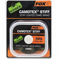 Жесткий поводковый материал в оплётке FOX Camotex Stiff EDGES