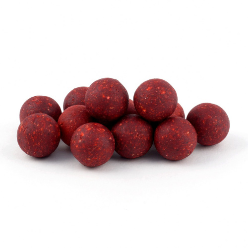 Пылящие бойлы GBS Strawberry (Клубника) 24мм 3кг
