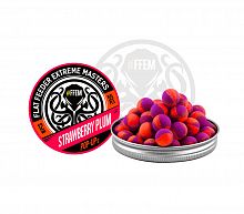 Плавающие бойлы FFEM Pop-Up Strawberry Plum (клубника и слива)