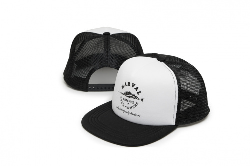 Кепка с сеткой Narval Mesh Cap Catches Everywhere Circle Black and White фото 2