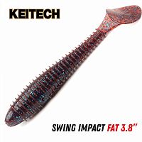 Приманка силиконовая KEITECH Swing Impact Fat 3.8" EA#03 Grape