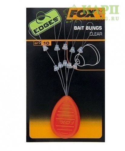 Стопора на волос Fox Bait Bungs Clear