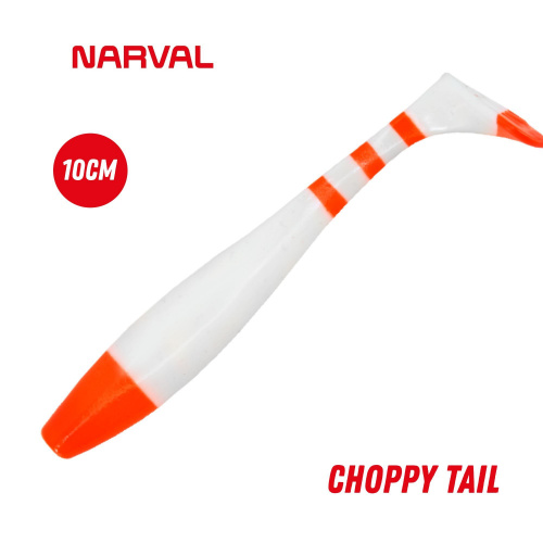 Приманка силиконовая Narval Choppy Tail 10cm #014-Santa Claus