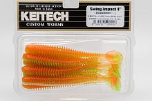 Приманка силиконовая KEITECH Swing Impact 4" PAL#05 (Sun Shine Lime)