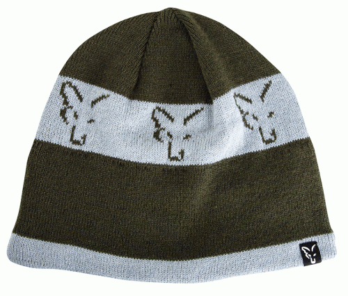 Шапка FOX Green & Silver Beanie фото 2