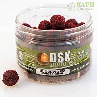 Бойлы с пылящей оболочкой Fun Fishing DSK BLOODWORM | МОТЫЛЬ