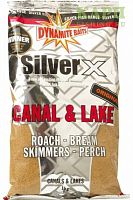 Прикормка Dynamite Baits SILVER X Canal & Lake 1kg - канал-озеро