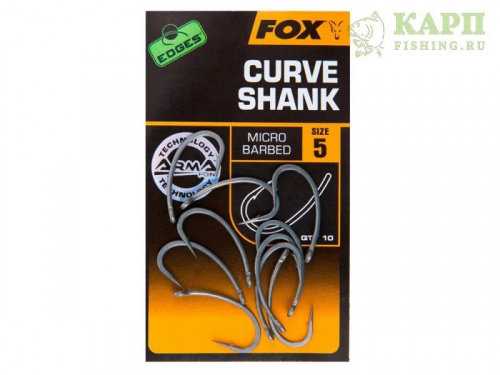 Крючки карповые FOX EDGES Curve SHANK